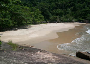 Praia do Lúcio ou das Conchas em Ubatuba
