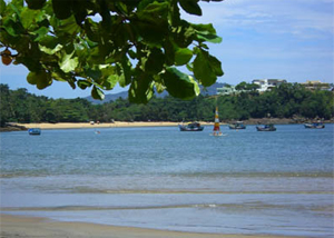 Praia Perequê Mirim em Ubatuba